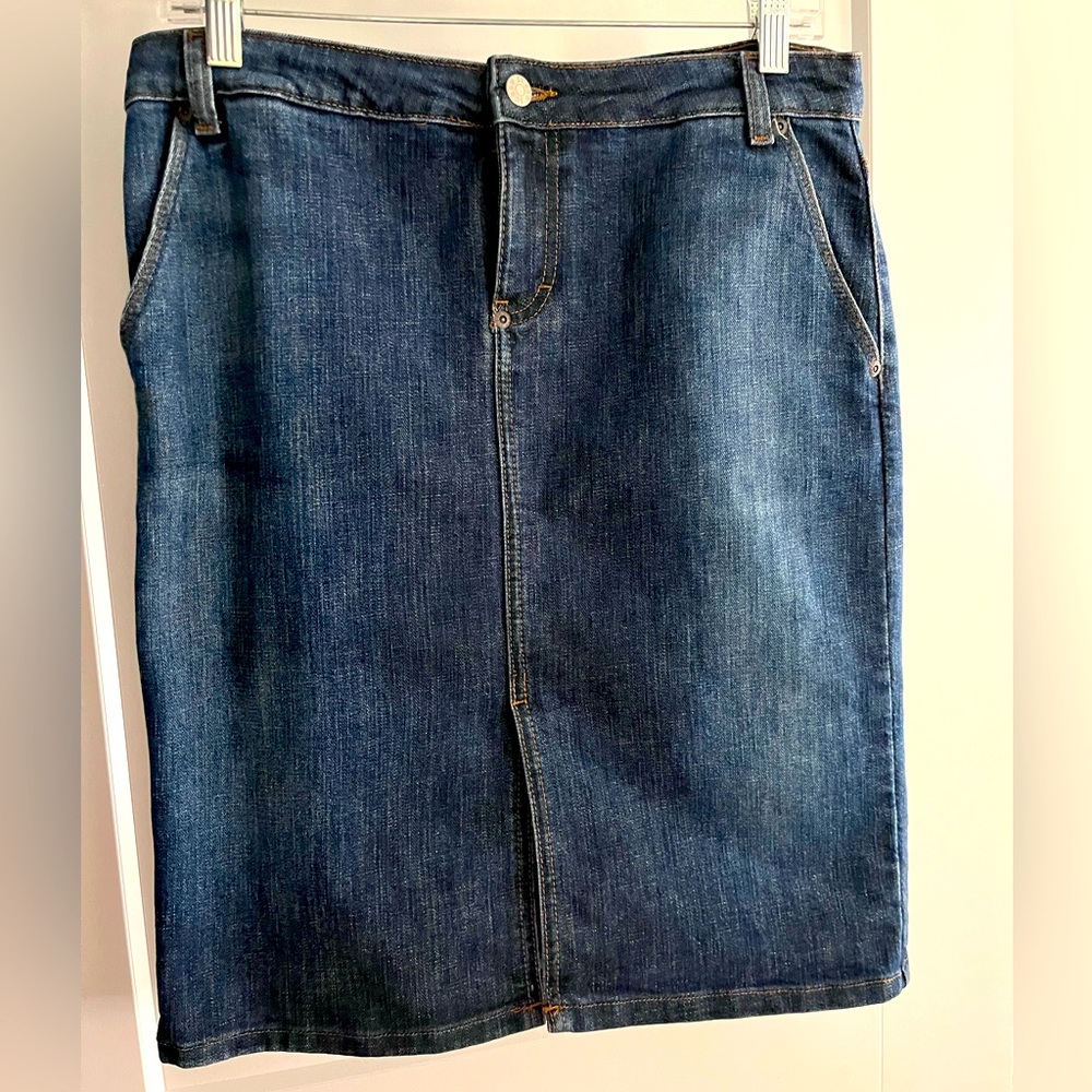 J. Crew size 4 Jean skirt